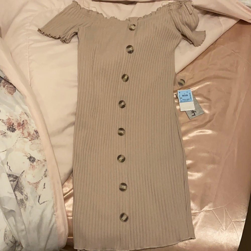 Ross Beige Dress